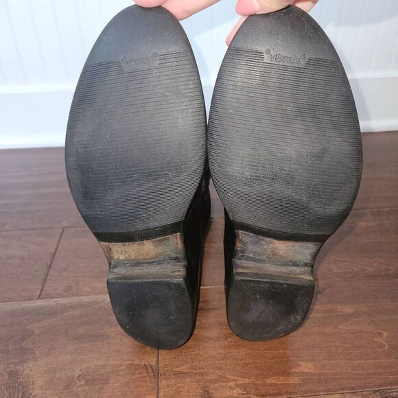 Lucchese Black Cherry Leather Boots Style P0134 Size 9 Men's - Picture 12 of 12